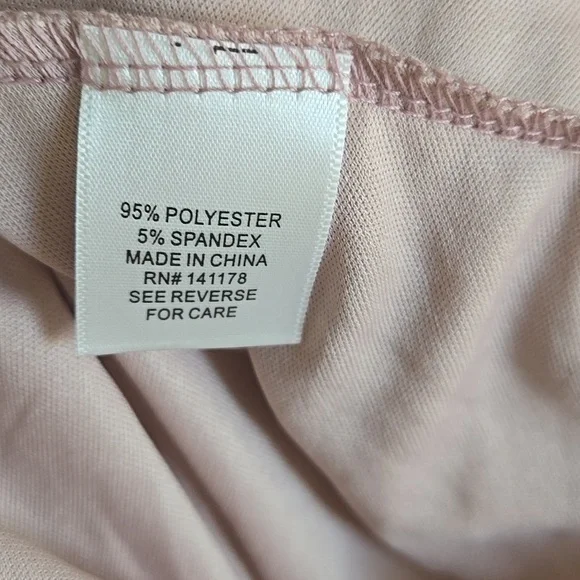 Kirious Dusty Rose Pink Fairy Regency Assymetrical Corset Style Dress - Picture 7 of 7